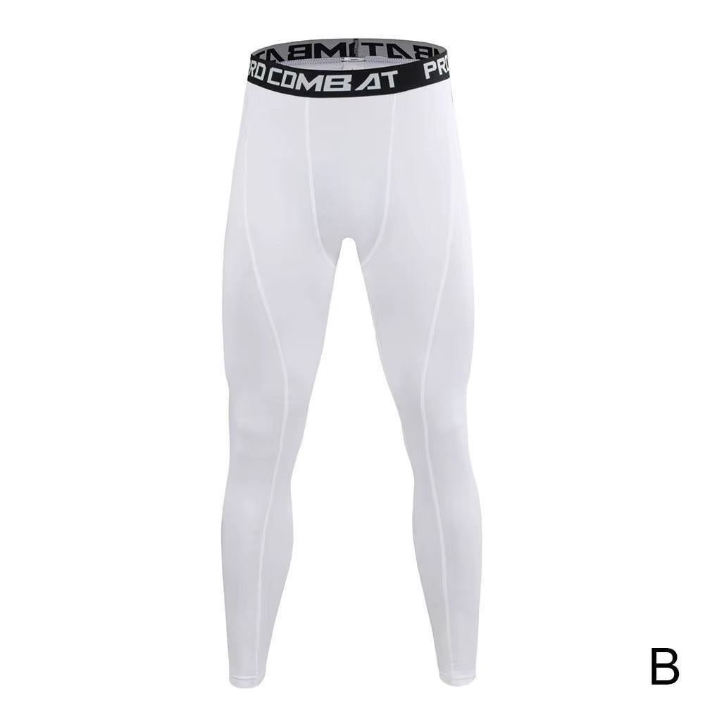 Men’s Compression Pants – Quick Dry Running Tights for Training, Fitness & Workout