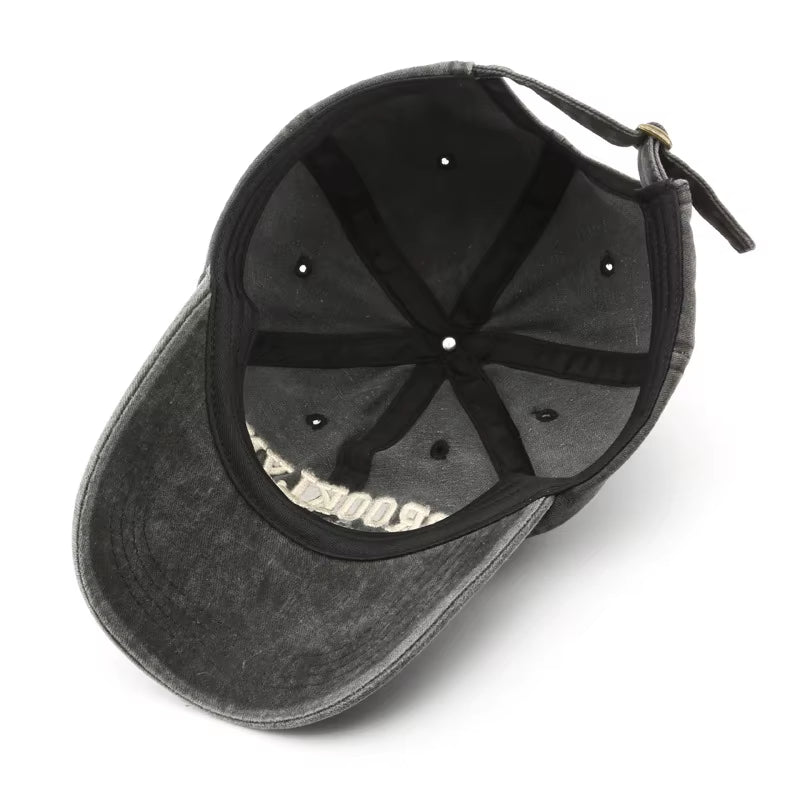 Adjustable Retro Embroidered Baseball Cap