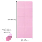 4mm EVA Yoga Mat – Non-Slip Fitness, Pilates & Gym Exercise Mat