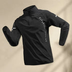 Men’s Running Jacket – Hooded Zip Gym Sport Sweatshirt for Training & Jogging