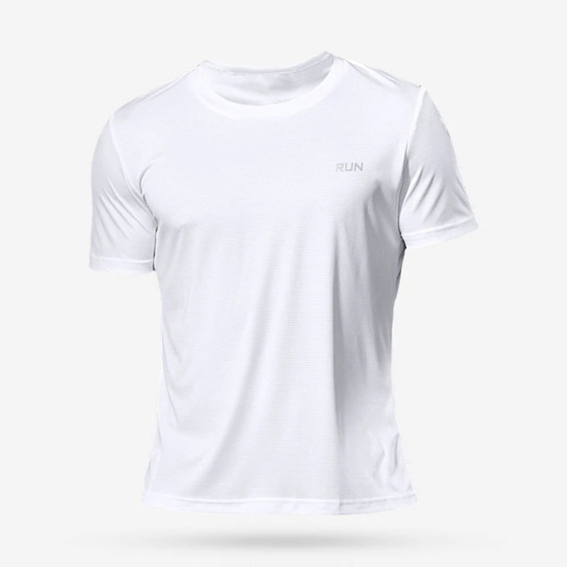 Men's Sports T-Shirt – Quick Dry Running, Soccer, Gym & Fitness Jersey