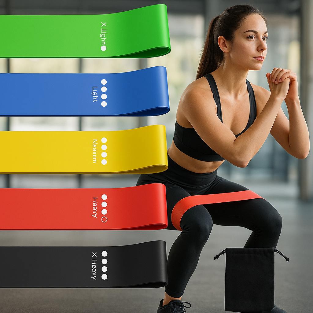 Luxury Yoga Resistance Bands – Strength, Flexibility & Style