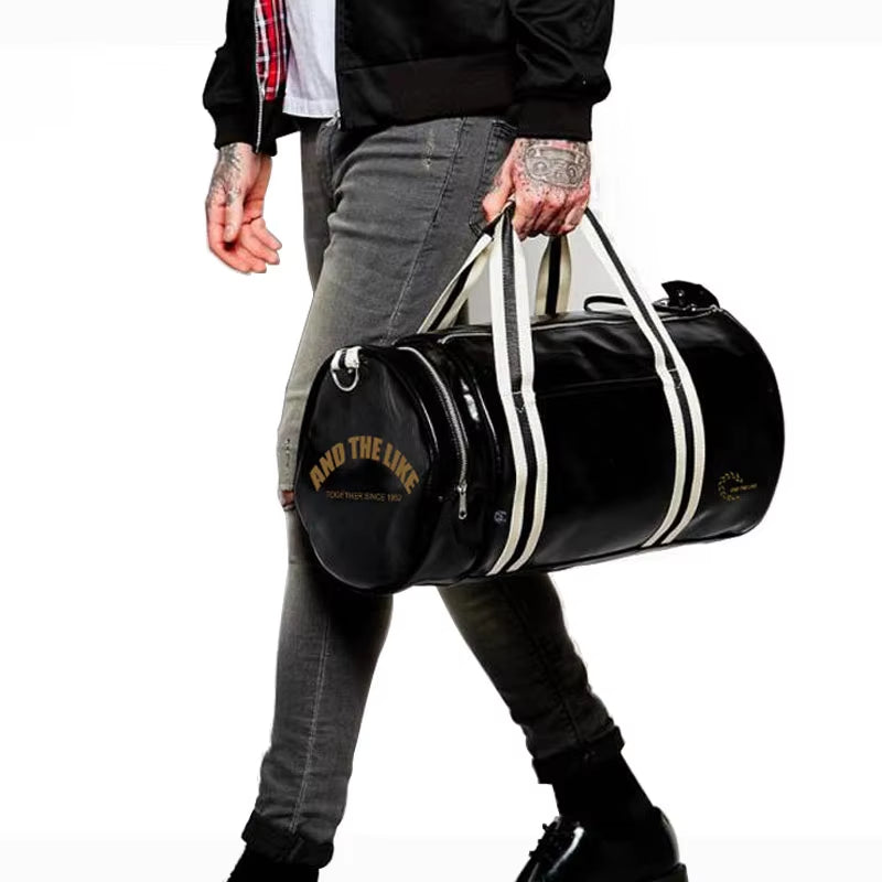 Waterproof Sports Gym Bag with Shoe Compartment –Travel & Fitness Duffel for Men & Women