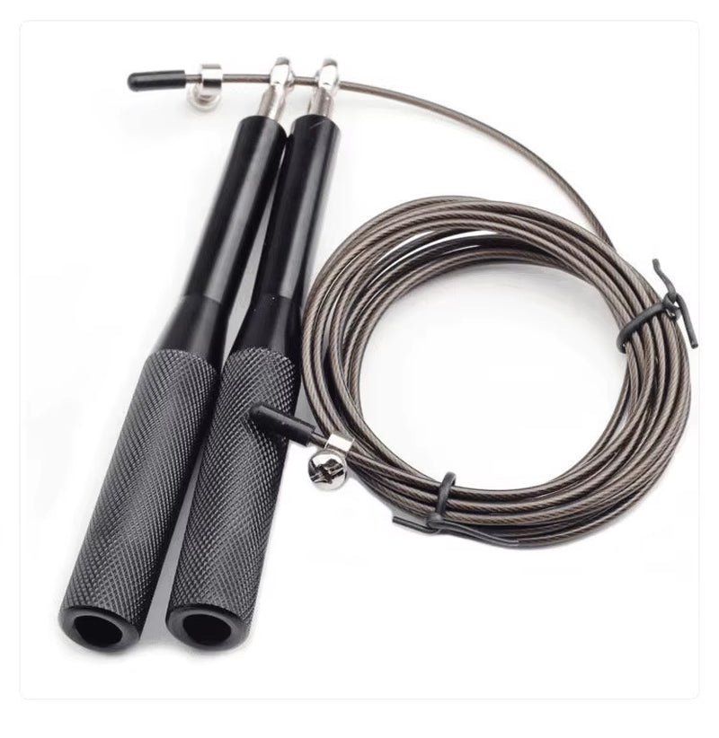 Aluminum Skipping Rope – Adjustable Speed Jump Rope for Fitness, Training & Fat Burning