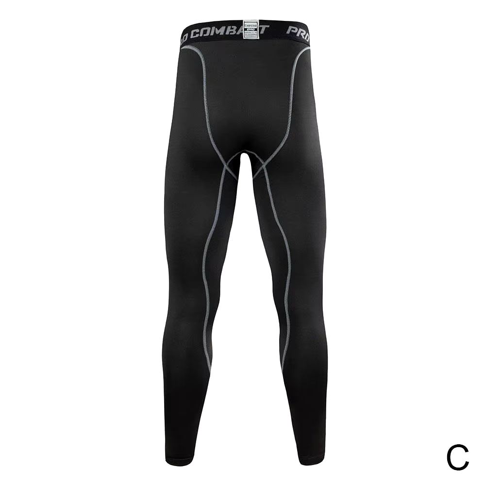Men’s Compression Pants – Quick Dry Running Tights for Training, Fitness & Workout