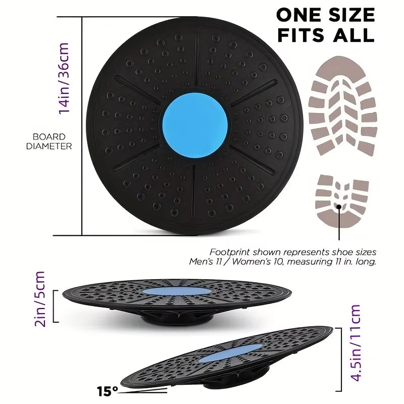 Yoga Balance Board – Fitness & Sensory Training Equipment