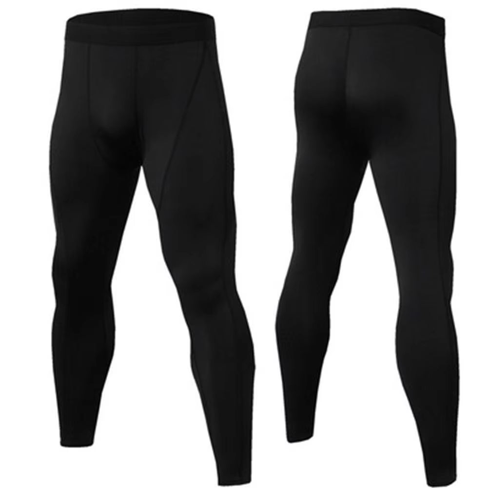 Men’s Compression Pants – Quick Dry Running Tights for Training, Fitness & Workout
