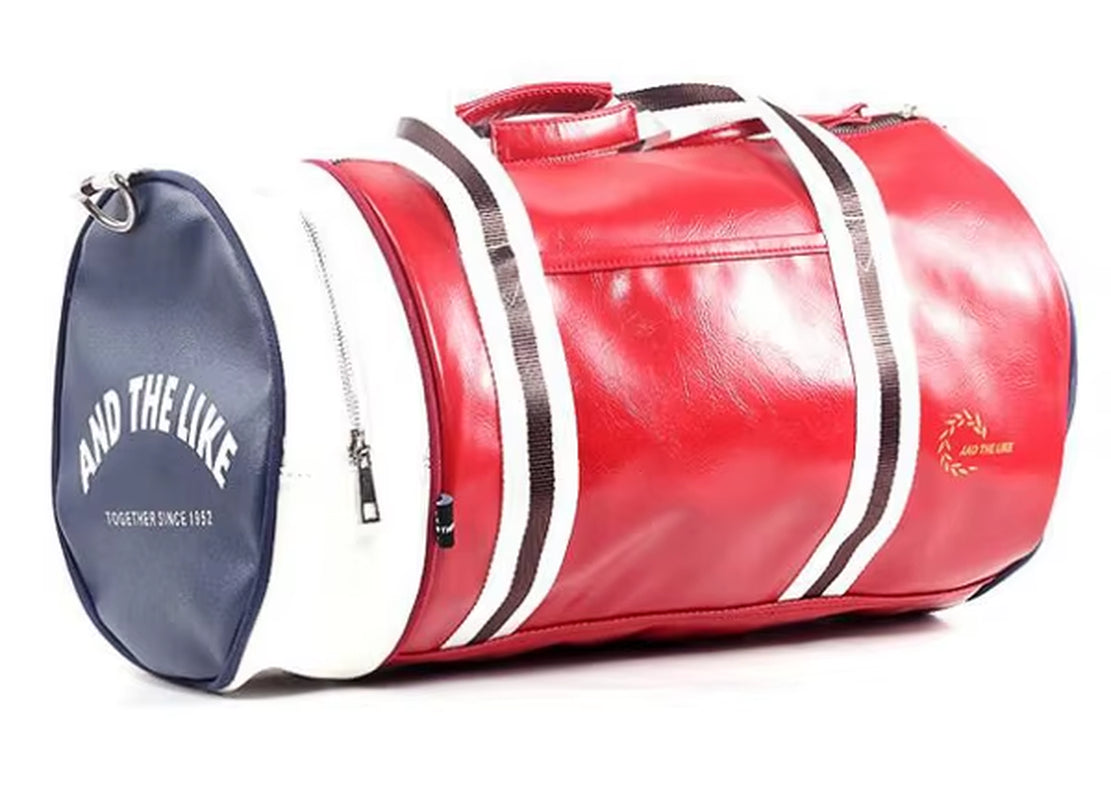 Waterproof Sports Gym Bag with Shoe Compartment –Travel & Fitness Duffel for Men & Women