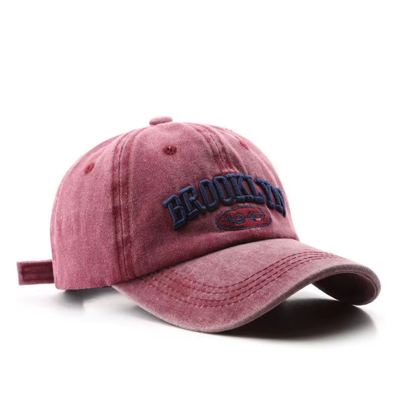 Adjustable Retro Embroidered Baseball Cap