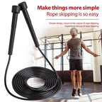Adjustable Speed Jump Rope 2.8M – PVC Fitness Skipping Rope for Kids & Adults, Boxing & Gym Training