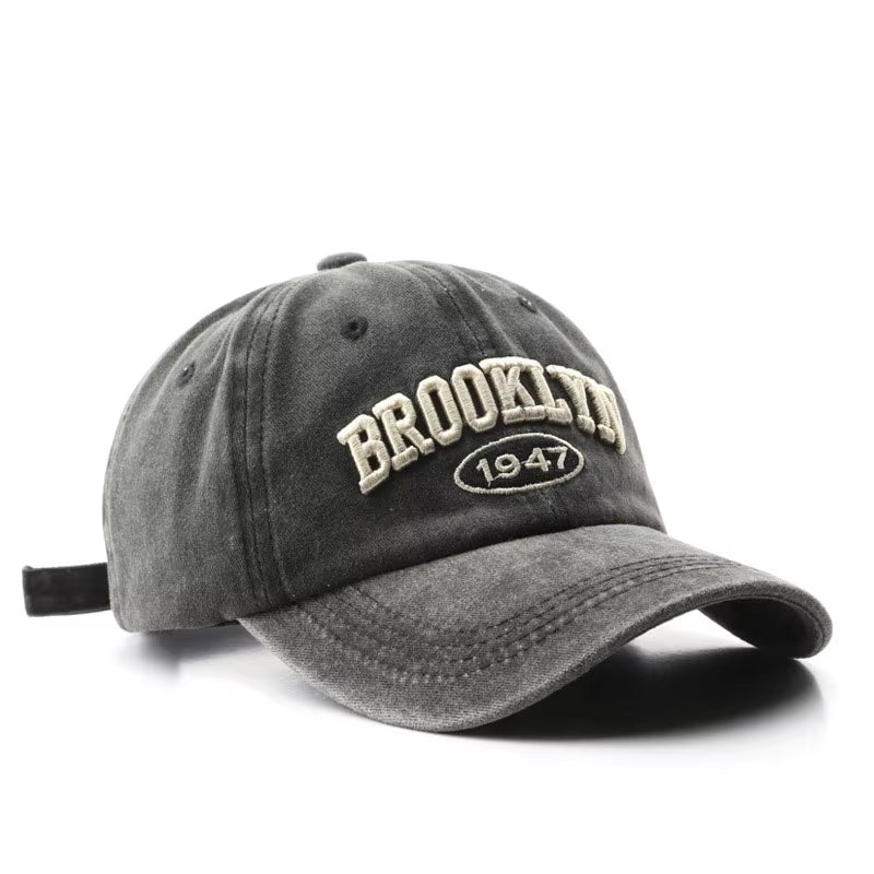 Adjustable Retro Embroidered Baseball Cap