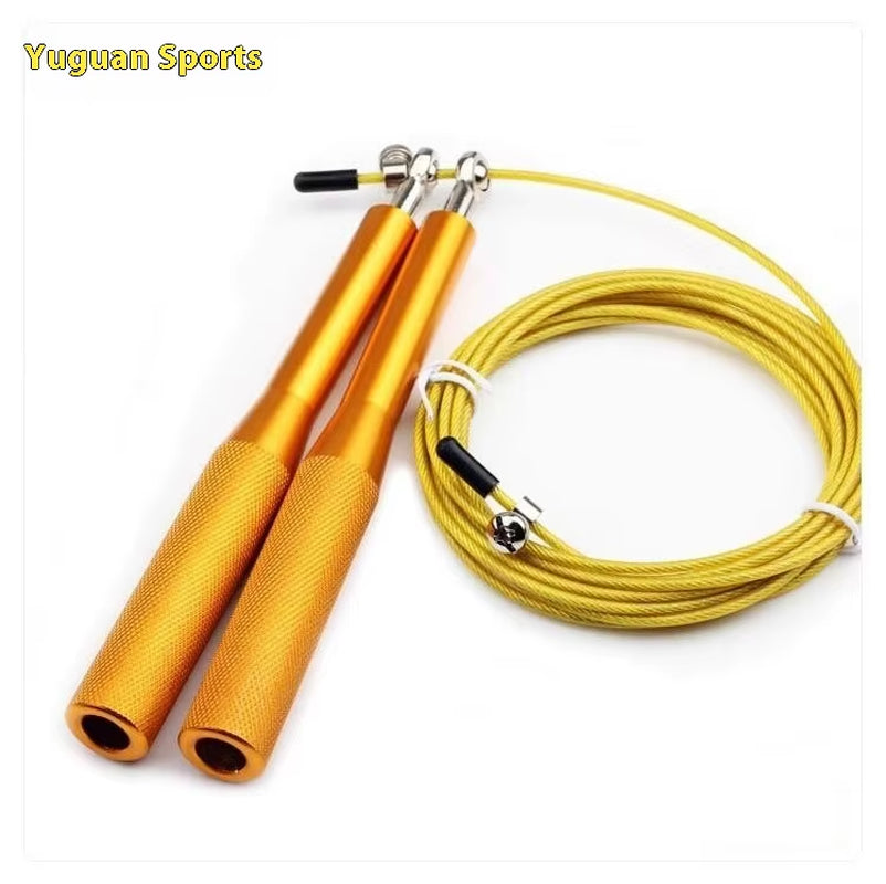Aluminum Skipping Rope – Adjustable Speed Jump Rope for Fitness, Training & Fat Burning