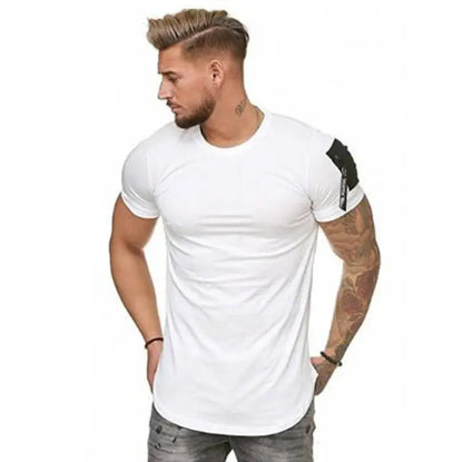 Men’s Cotton Running & Training T-Shirt – Fitness, Gym, and Sportswear Top