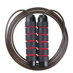 Adjustable Weighted Speed Jump Rope with Comfortable Foam Handles