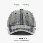 Light Washed Curved Brim Baseball Cap 