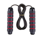 Adjustable Weighted Speed Jump Rope with Comfortable Foam Handles