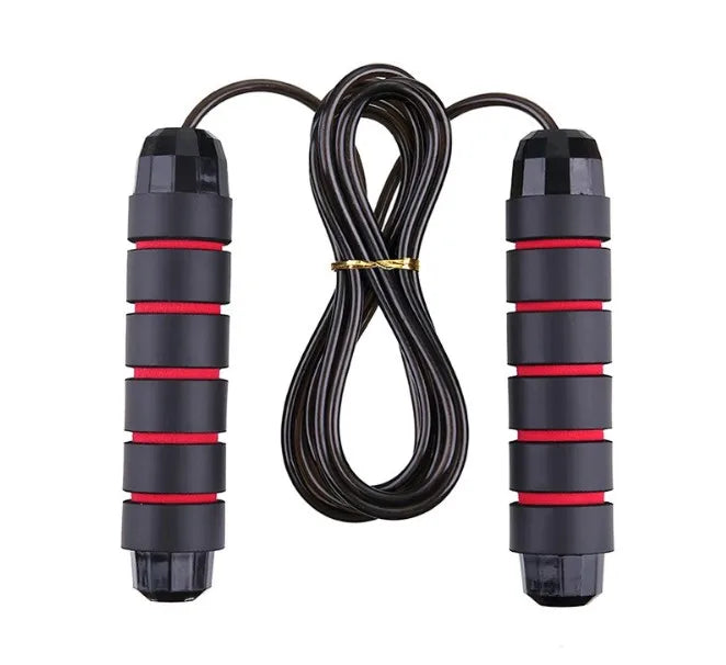 Adjustable Weighted Speed Jump Rope with Comfortable Foam Handles