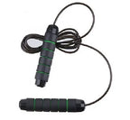 Adjustable Weighted Speed Jump Rope with Comfortable Foam Handles