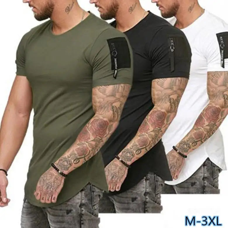 Men’s Cotton Running & Training T-Shirt – Fitness, Gym, and Sportswear Top