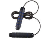 Adjustable Weighted Speed Jump Rope with Comfortable Foam Handles