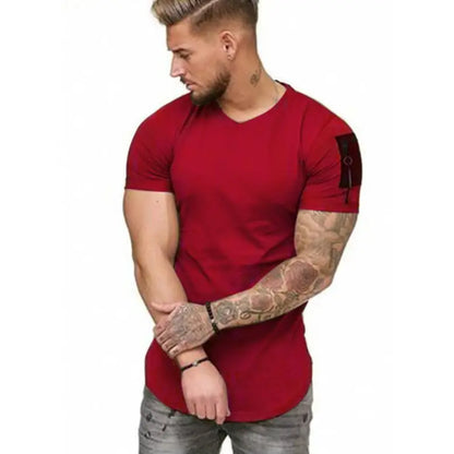 Men’s Cotton Running & Training T-Shirt – Fitness, Gym, and Sportswear Top