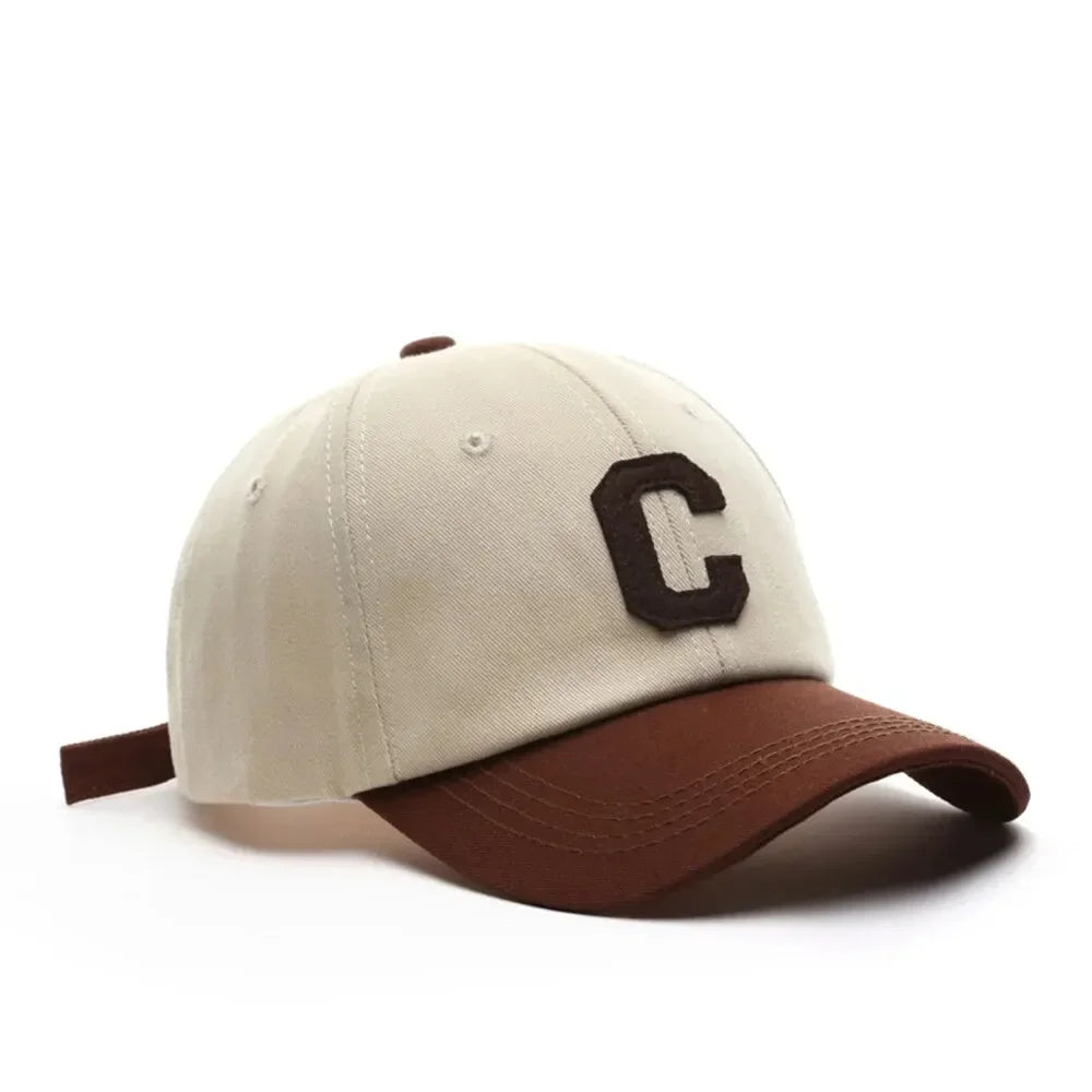 Unisex Baseball Cap with Letter C