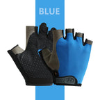 Breathable Anti-Slip Half Finger Cycling Gloves – Fitness, Gym, Bike Riding