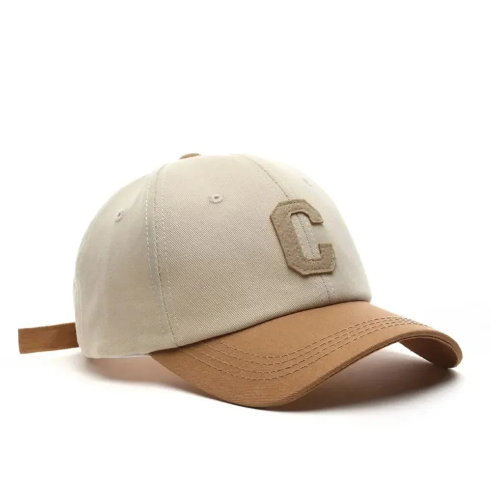 Unisex Baseball Cap with Letter C