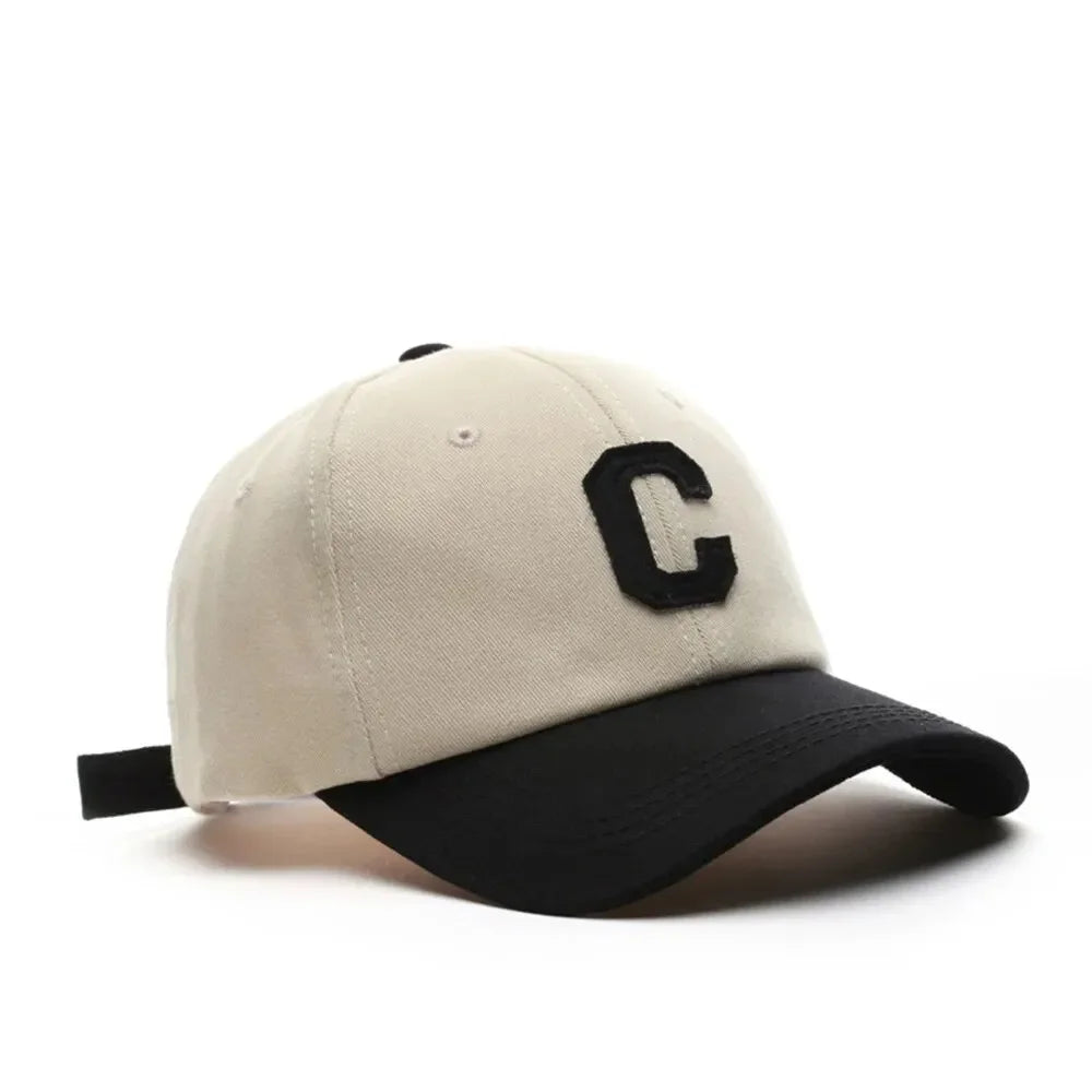 Unisex Baseball Cap with Letter C