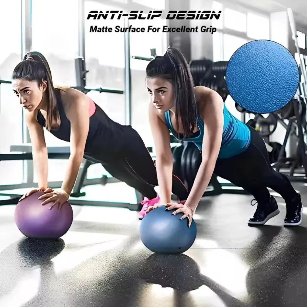 25cm Yoga Pilates Mini Ball – Fitness, Balance, Core & Therapy Training