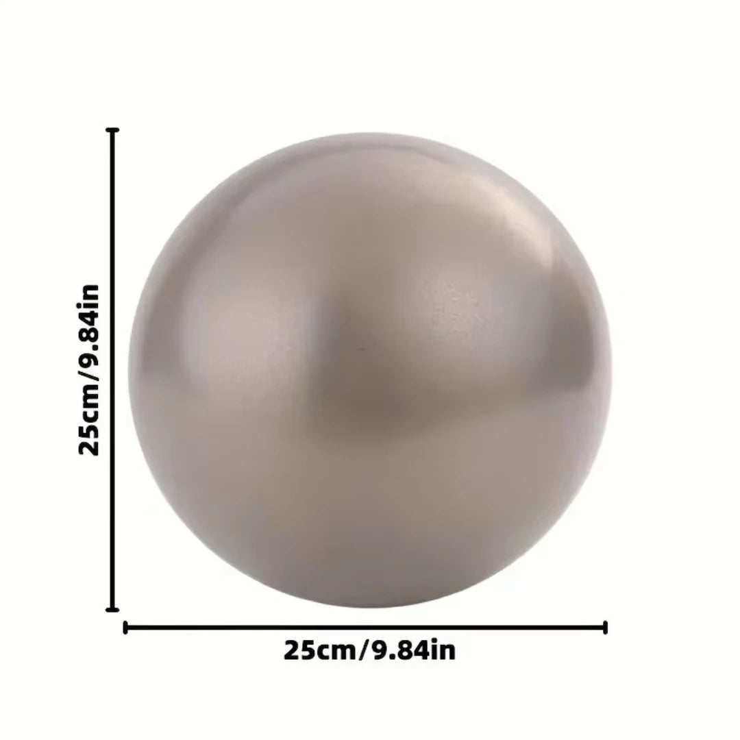 25cm Yoga Pilates Mini Ball – Fitness, Balance, Core & Therapy Training
