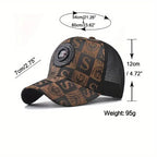 Men's Mesh Baseball Cap – Breathable Trucker Hat, Casual Street Style