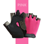 Breathable Anti-Slip Half Finger Cycling Gloves – Fitness, Gym, Bike Riding
