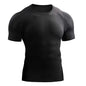 Men's Compression T-Shirt – Summer Quick-Dry Sportswear for Running, Gym & Training