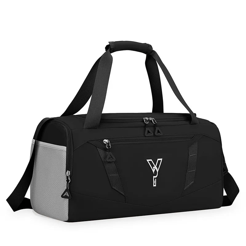 Women's Waterproof Gym Bag – Sports Fitness Tote with Shoe Pocket, Travel & Swimming Handbag