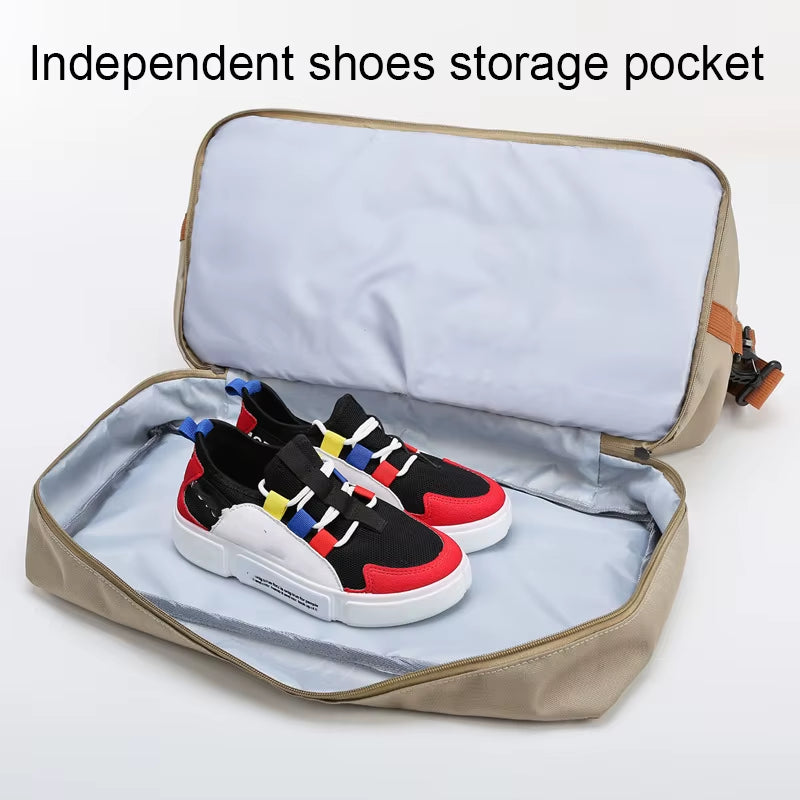 Travel Gym Duffle Bag – Portable Carry-On Weekender, Fitness Shoulder & Crossbody Bag