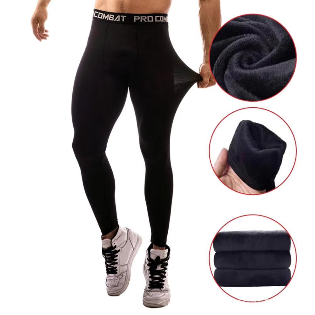 Men’s Compression Pants – Quick Dry Running Tights for Training, Fitness & Workout
