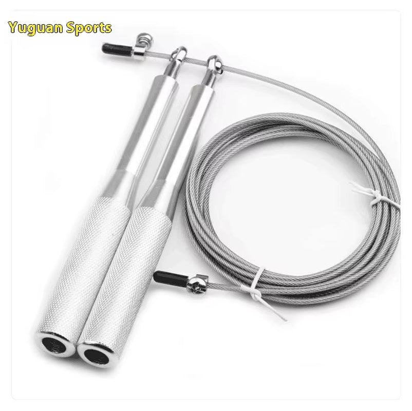 Aluminum Skipping Rope – Adjustable Speed Jump Rope for Fitness, Training & Fat Burning