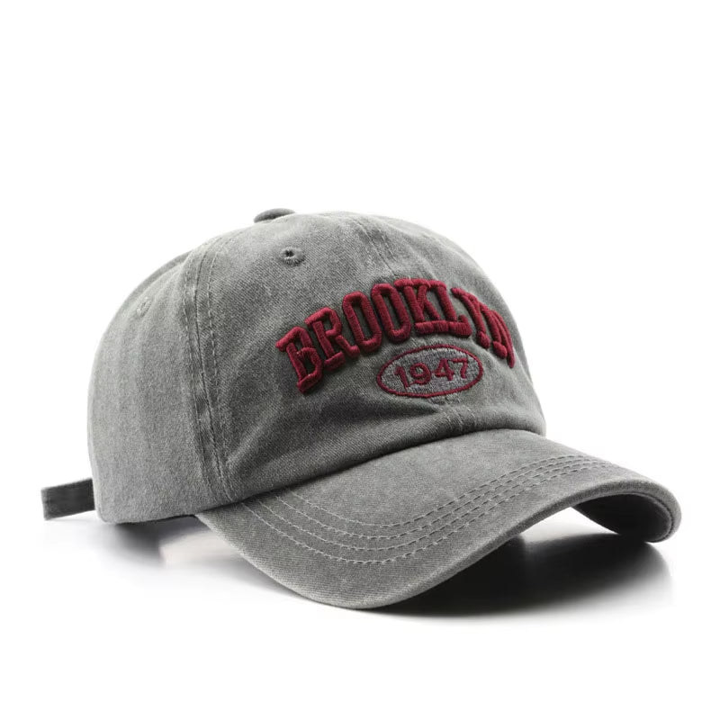 Adjustable Retro Embroidered Baseball Cap
