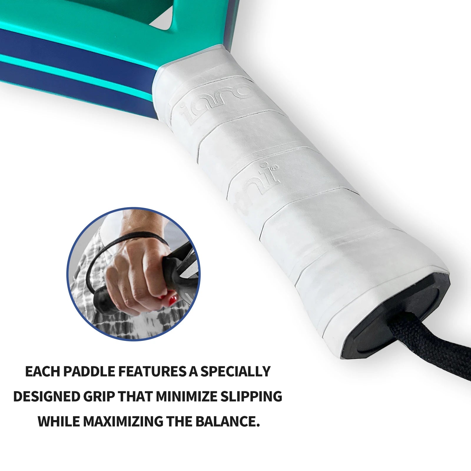 Lightweight Carbon Fiber Padel Racket with EVA Flex Foam Core