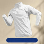 Men’s Running Jacket – Hooded Zip Gym Sport Sweatshirt for Training & Jogging